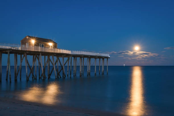 istock Full moon at BelmarNew Jersey 659665204