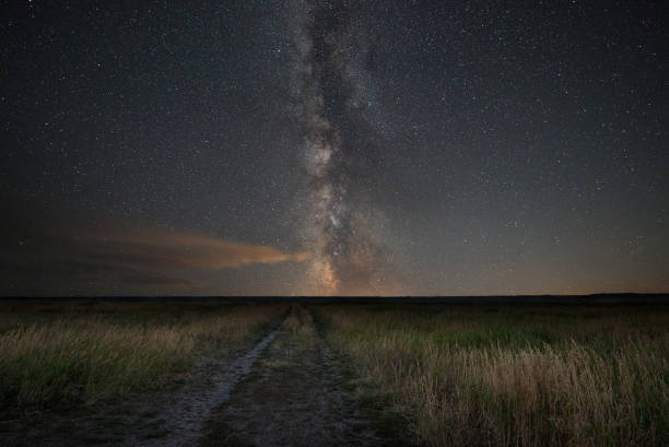 Photo of Dirt road leading to the Milky Way Galaxy