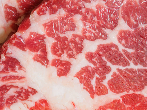 istock Fresh raw beef steak on wood cutting board 659738180