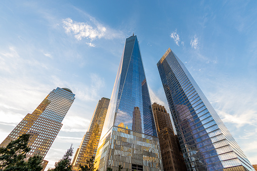 An Epic perspective of the Freedom Tower!