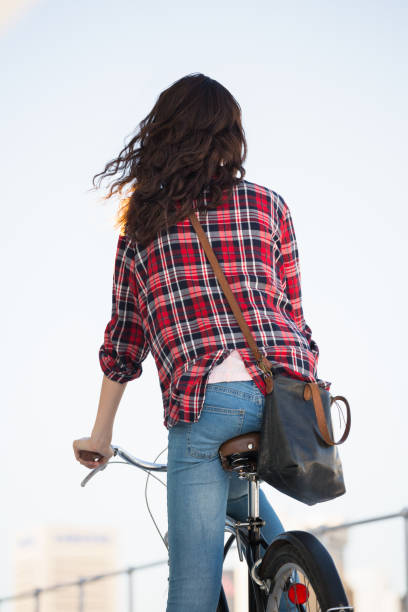 istock Hipster riding a bike 659803294