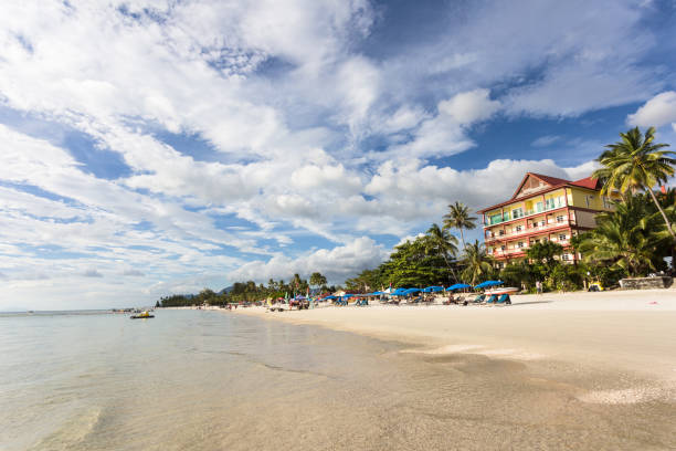 istock Pantai Cenang beach in Langkawi, Malaysia 659831554