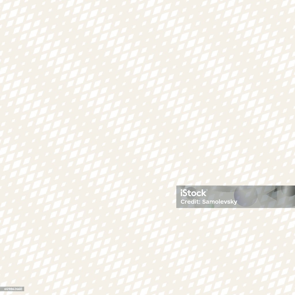 Repeating Rectangle Shape Halftone Vector Seamless Monochrome Pattern ...