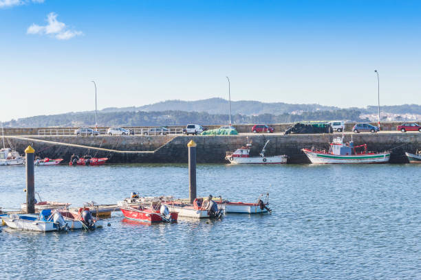istock Cambados fishing harbor 659884868