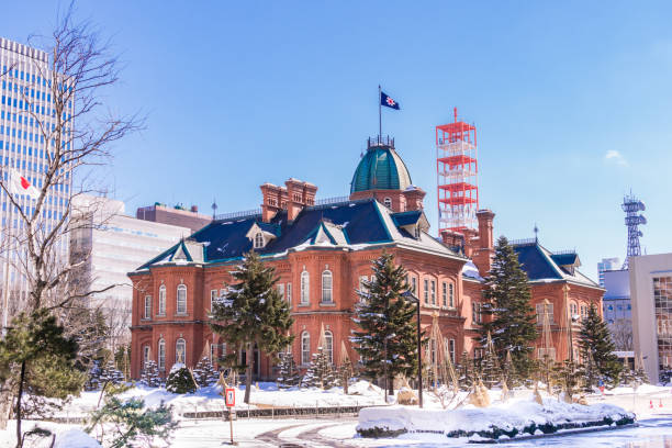 istock Former Hokkaido Government Office Building (Red Brick Office) 659918218