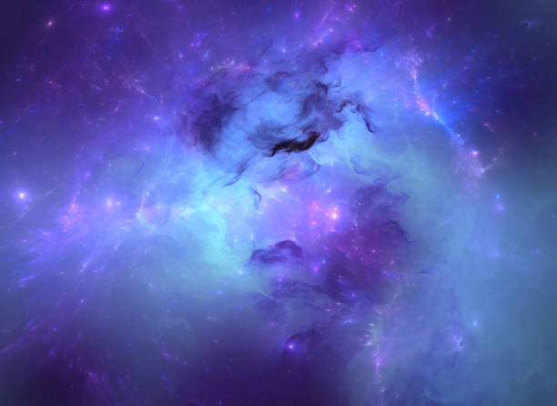 ilustraciones, imágenes clip art, dibujos animados e iconos de stock de nebulosa azul - nebula
