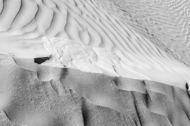 istock Black and White desert color. Background and Texture 659989790