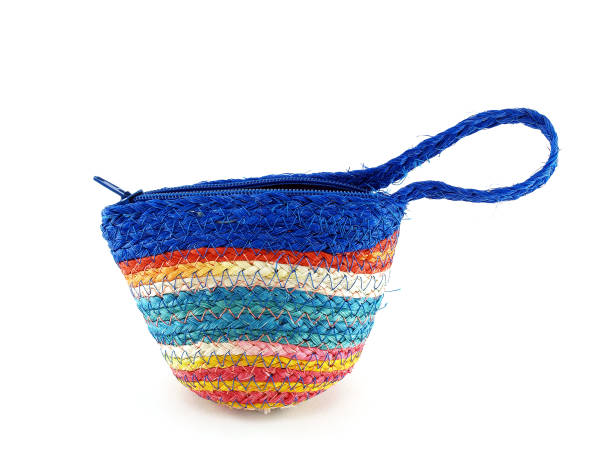 istock colorful small fabric textile purse isolated on white background 659997424