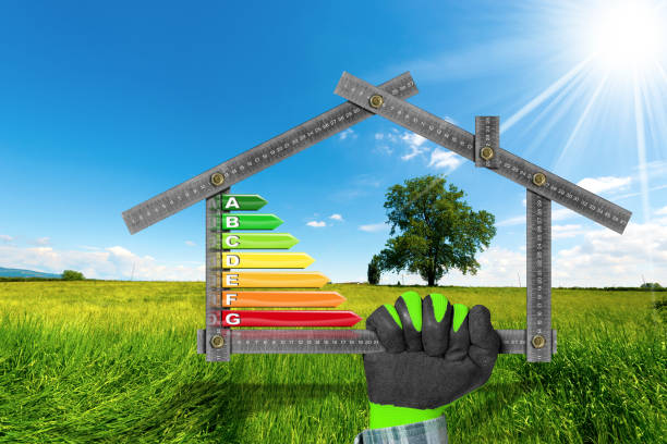 istock Energy Efficiency - Project of Ecological House 660020492