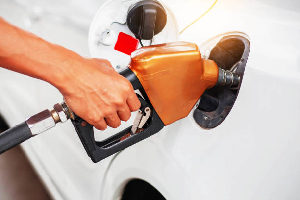 istock Handle fuel in the car. 660039638