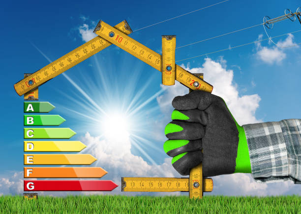 istock Energy Efficiency - Project of Ecological House 660041142