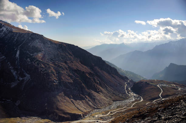 istock Himalays in India and Nepal. view from the Rothang pass 660048580