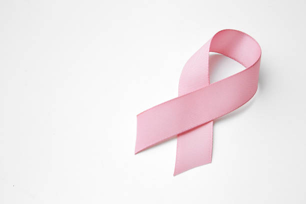 Pink breast cancer ribbon