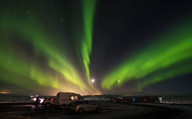 istock Aurora Borealis in Pingvellir National Park, South Iceland 660108958