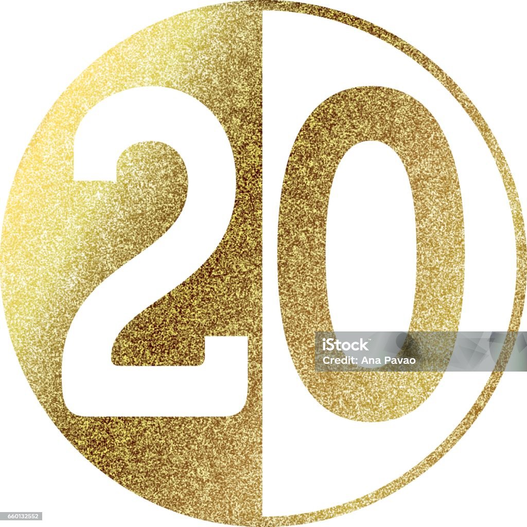 Number 20 In Gold Stock Illustration Download Image Now Gold Number 20 In Gold Stock Illustration Download Image Now Gold