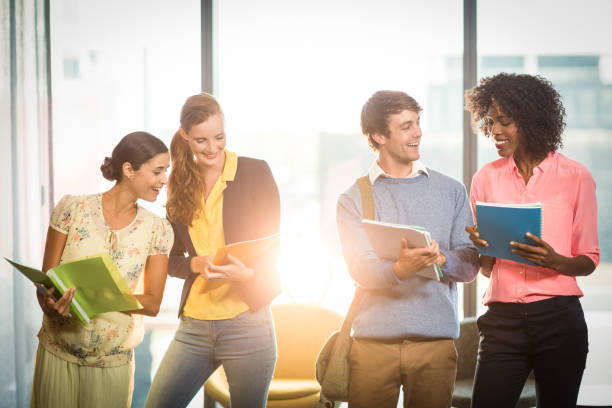istock Business people holding files 660151436