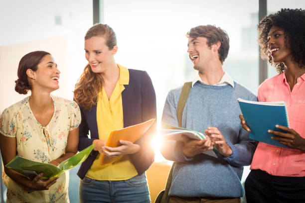 istock Business people holding files 660152170
