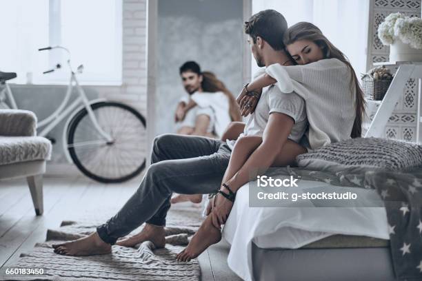 Moments Of Intimacy Stock Photo - Download Image Now - Couple - Relationship, Relationship Difficulties, Sadness