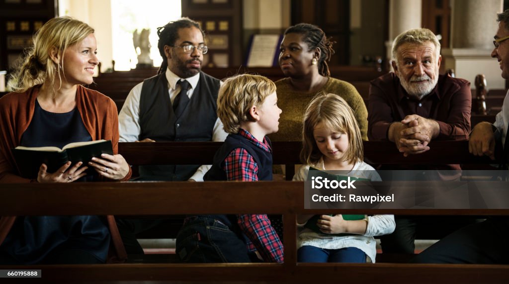 Church People Believe Faith Religious Church Stock Photo