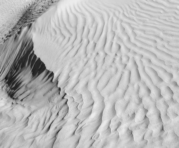 istock Black and White desert color. Background and Texture 660237044