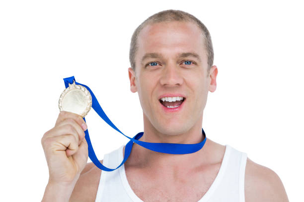 istock Close-up of athlete with medal 660239776