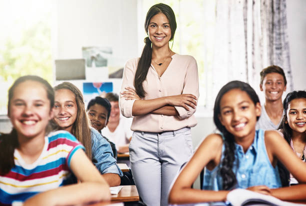istock Their favourite class with their favourite teacher 660249632