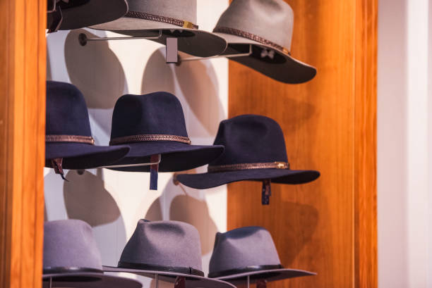 istock Men hats in a store in London 660273388