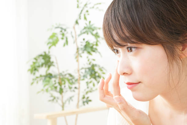 istock Young woman skin care 660273718