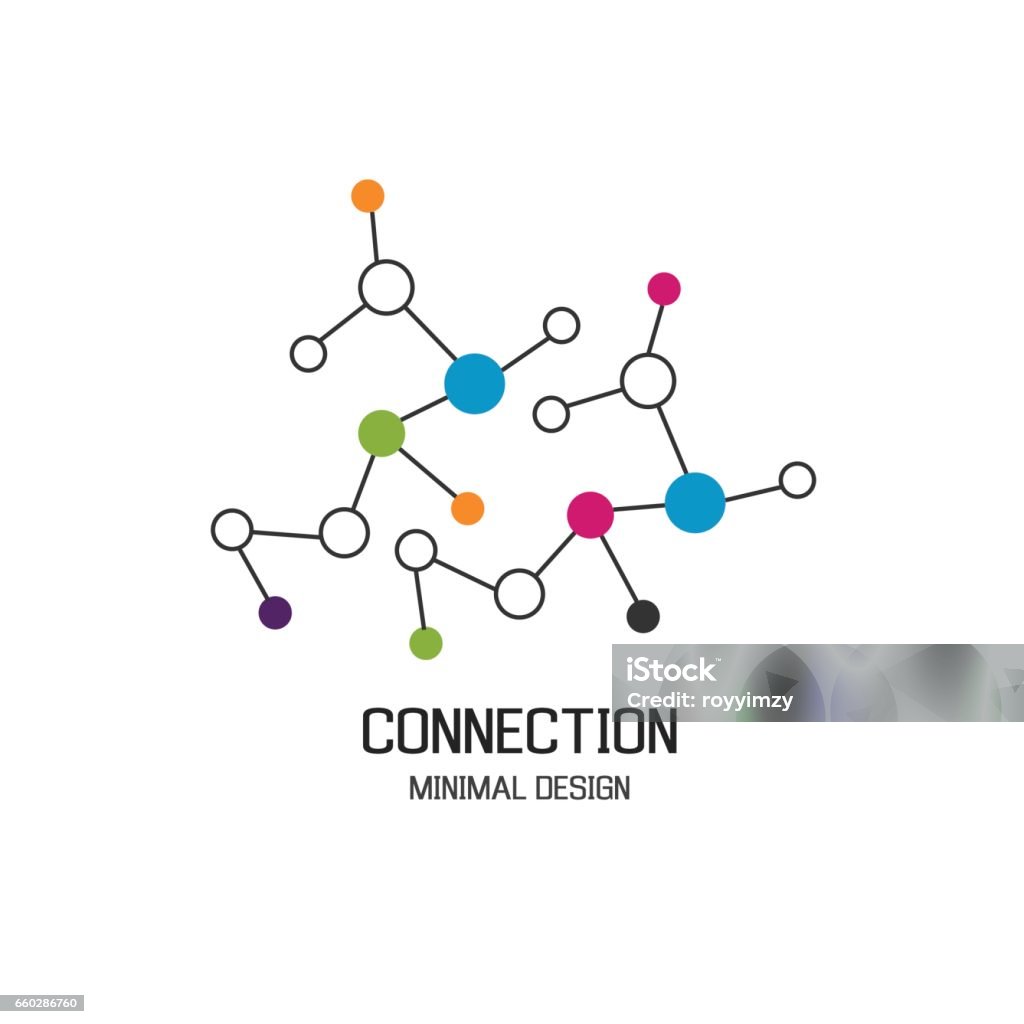 Abstract Network Connection Stock Illustration - Download Image Now ...