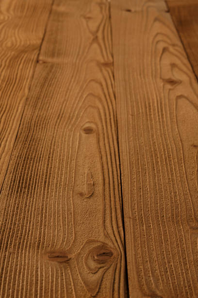 istock Pine wood background. Brown backgrounds. Rustic knotted wood. 660289002