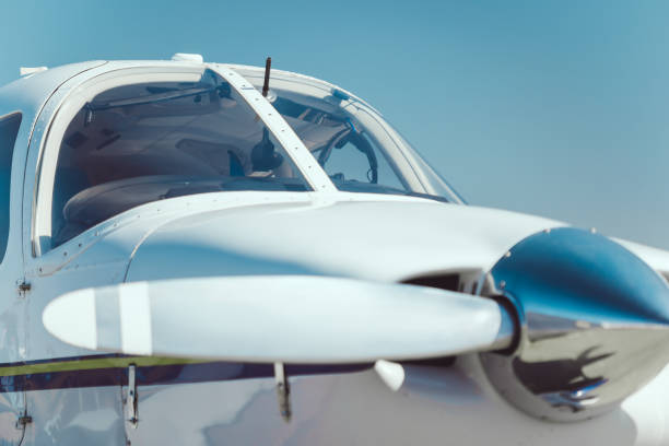 istock Airplane propeller closeup outdoors 660289054