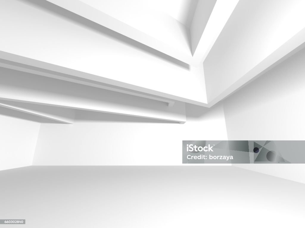 Abstract Modern Architecture Interior Background Stock Photo - Download ...
