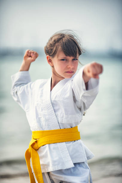 istock Don't mess with the karate girl 660306642
