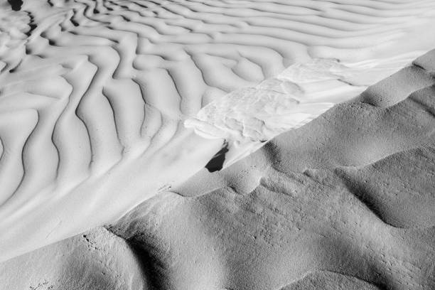 istock Black and White desert color. Background and Texture 660307390