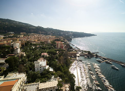 Aerial View of Sorrento, Amalfi Coast, Italy