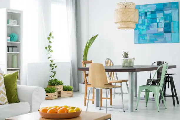 Photo of Botanical room with dining table