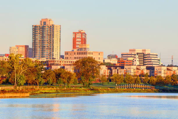 istock New Brunswick downtown skyline along the Raritan River 660339118
