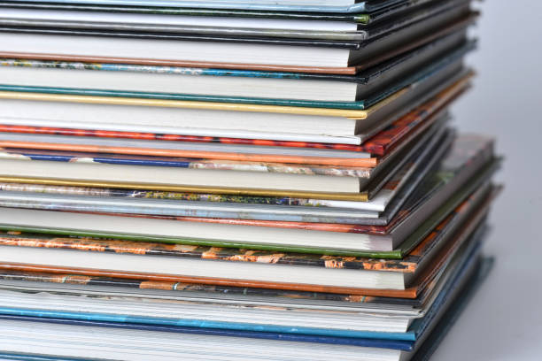 istock High angle view of many hardback books. Library or school 660344820
