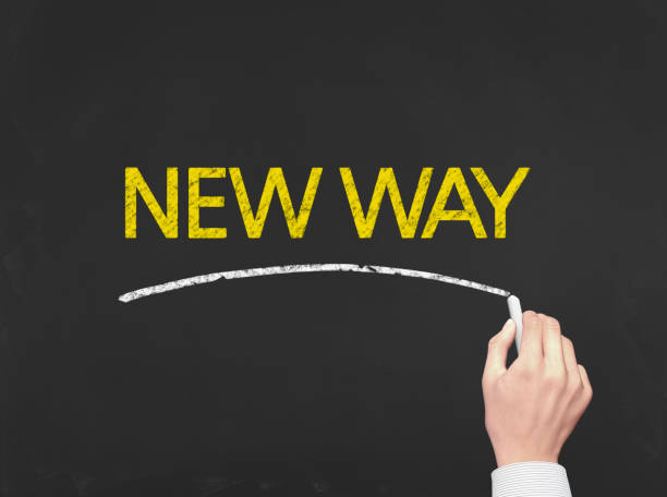 istock New Way - Business Chalkboard Background 660344934