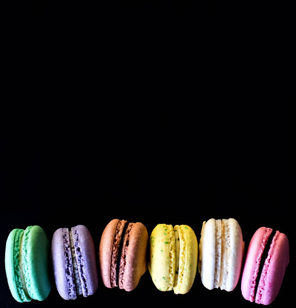 Multicolored macaroons