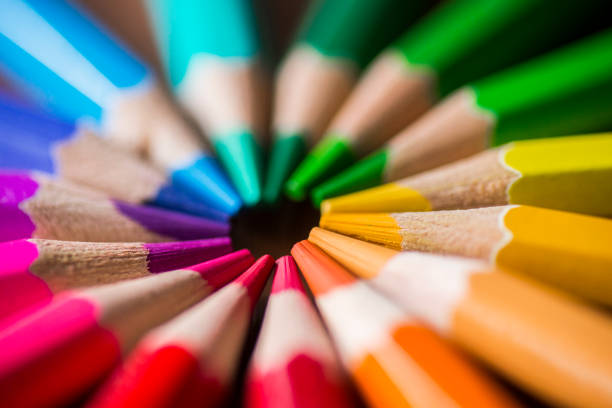 カラー鉛筆 - 色鉛筆 ストックフォトと画像