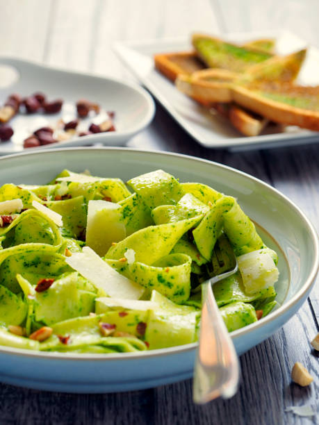 istock pappardelle with parsley butter and hazelnuts 660383880