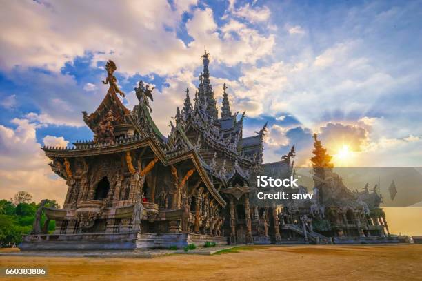 Thailand Buddhism Temple Stock Photo - Download Image Now - Architecture, Buddhism, Built Structure