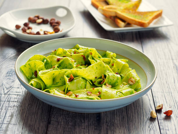 istock pappardelle with parsley butter and hazelnuts 660383992
