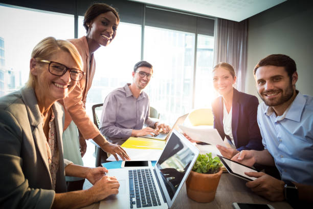 istock Business people during a meeting 660385718