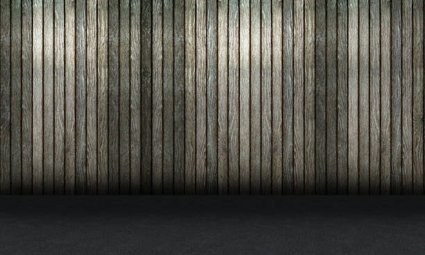 istock wood wall and concrete floor. 660395598