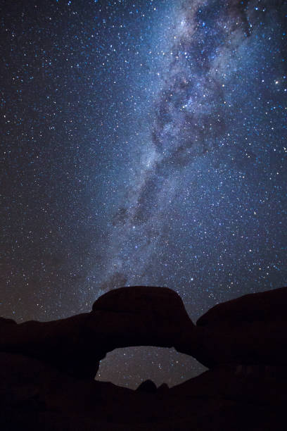 istock The rock arch at the Spitzkoppe under the Milky Way. 660396148