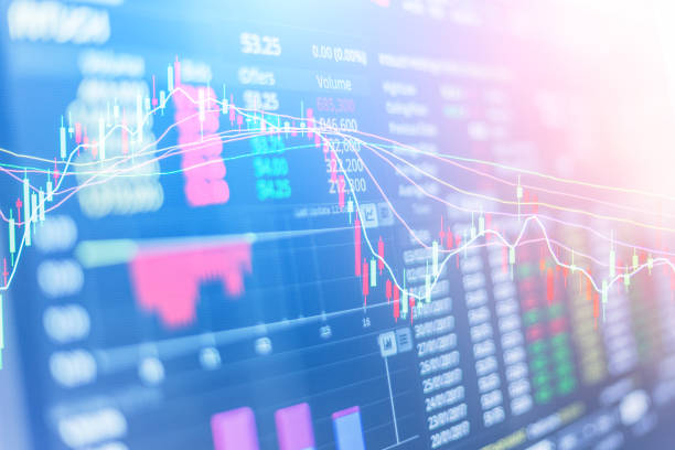 istock financial business graph chart analysis stock market graph background 660396410