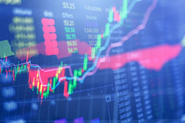 istock financial business graph chart analysis stock market graph background 660398790