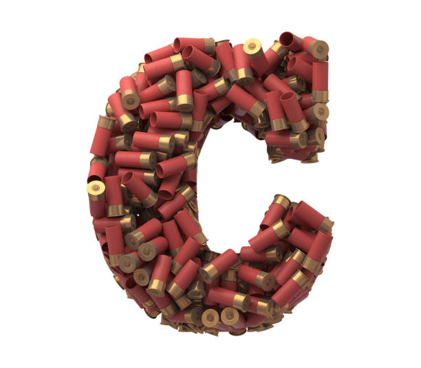 istock Shotgun ammo font. 660399872